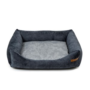 Frida lit chien 2 en 1 graphite-gris m