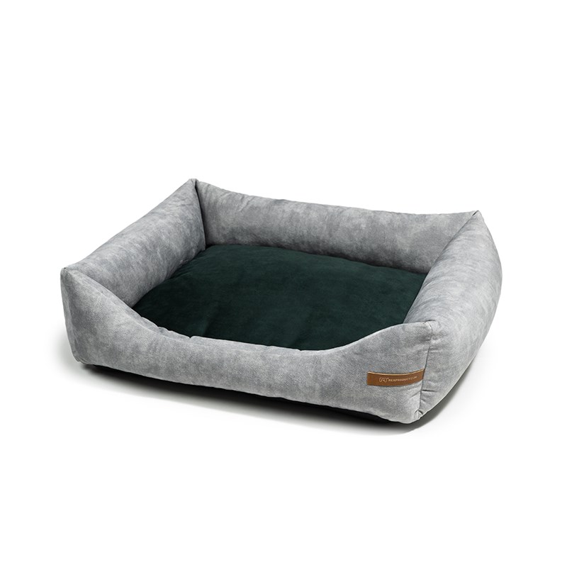 Rexproduct - Frida lit chien 2 en 1 gris-vert m