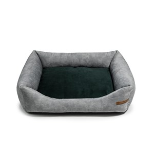Frida lit chien 2 en 1 gris-vert l
