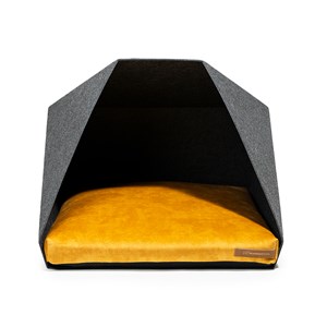 Petpocket gris foncé-jaune