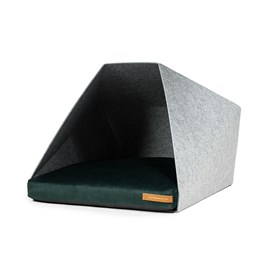 Petpocket gris clair-vert
