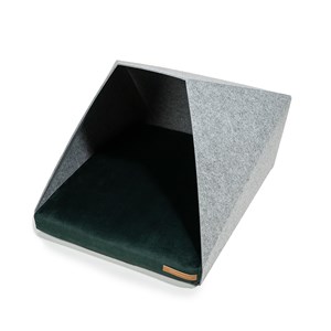Petpocket gris clair-vert