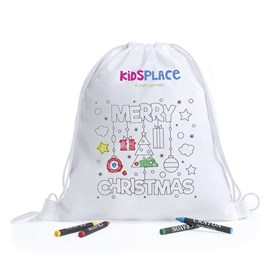Kertran sac à dos de noël pour enfants design joyeux noël.