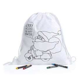 Kertran sac à dos de noël pour enfants design père noël.