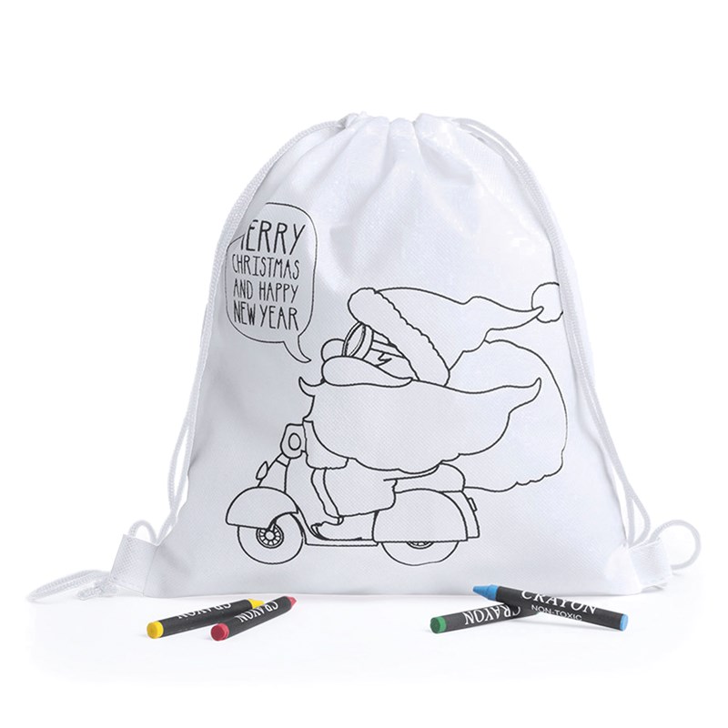 Kertran sac à dos de noël pour enfants design père noël.