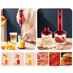 Robot culinaire multifonction 5 en 1. Moteur en cuivre avec 600w.