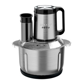 Robot de cuisine multifonction 6 en 1. Moteur en cuivre de 1000w avec 3 vitesses