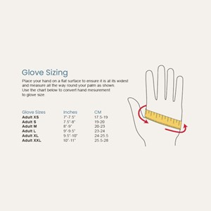 Gants pour extrémités gant aurora - gris M