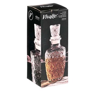Carafon étoile gravée 450ml