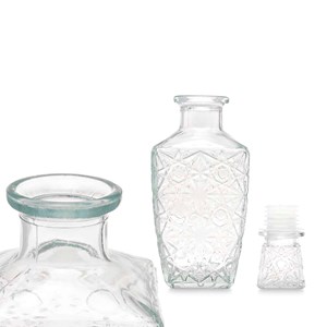 Carafon étoile gravée 450ml