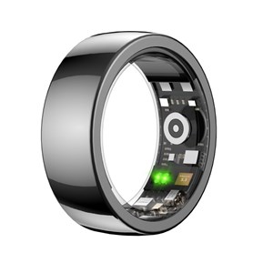 Bague connectée trinity sr01 noir taille 10 diamètre 20mm - riversong