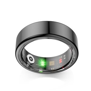 Bague connectée trinity sr01 noir taille 10 diamètre 20mm - riversong
