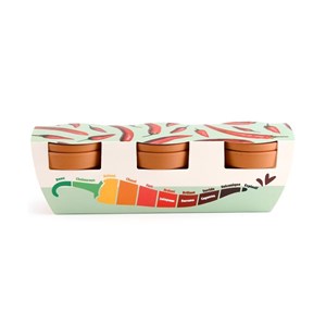 Trio piments échelle de scoville