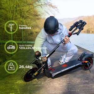 Trottinette électrique adulte ecross duo – 2600w - jusqu'a 60 km