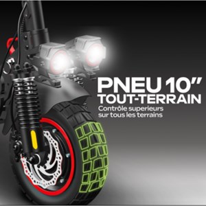 Urbanglide ecross duo  scooter électrique puissant à double motorisation