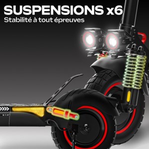 Urbanglide ecross duo  scooter électrique puissant à double motorisation