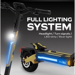 Trottinette électrique urbanglide 1000gt 2x2 – 52v 23,4ah – autonomie 100km – to