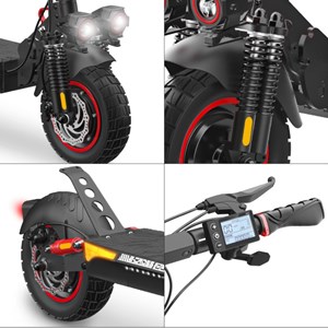 Trottinette électrique urbanglide ecross duo – autonomie de 60 km, double moteur