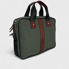 Sac ordinateur en tissu alberto a