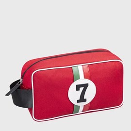 Trousse de toilette en tissu à motifs bobby fangio vbred 7