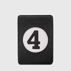 E2r protège passeport en cuir jaune original et rétro numéro 5