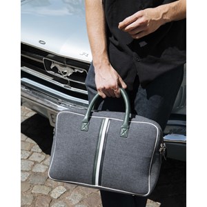 E2r sac ordinateur 15 pouces homme écolo tissu et cuir william