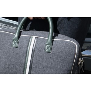 E2r sac ordinateur 15 pouces homme écolo tissu et cuir william