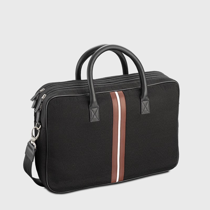 E2r sac ordinateur 15 pouces noir élégant et pratique william