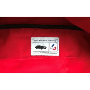 E2r sac ordinateur homme tissu et cuir gris ã  motifs william