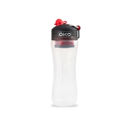 Gourde filtrante öko 650ml rouge (filtre inclus)