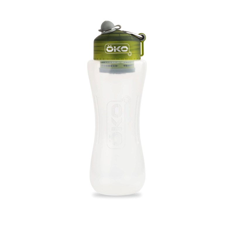 Gourde filtrante öko 1l verte (filtre inclus)