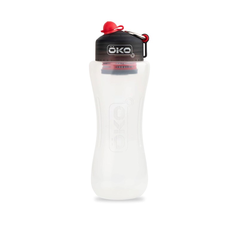 Gourde filtrante öko 1l rouge (filtre inclus)