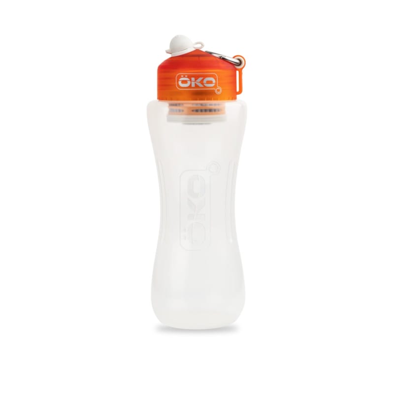 Gourde filtrante öko 1l orange (filtre inclus)