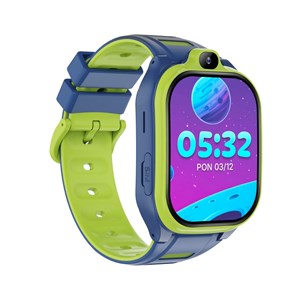 Montre connectée pour enfants, gps, wi-fi et 4g boost kw-530, bleu- forever