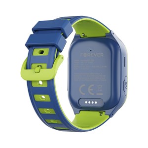 Montre connectée pour enfants, gps, wi-fi et 4g boost kw-530, bleu- forever