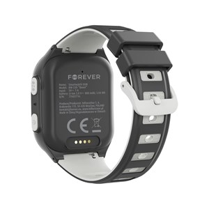 Montre connectée pour enfants, gps, wi-fi et 4g boost kw-530, noir- forever