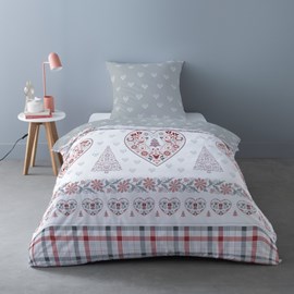 Housse de couette flanelle 140x200