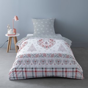 Housse de couette flanelle 140x200