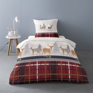 Housse de couette flanelle 140x200