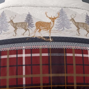 Housse de couette flanelle 140x200