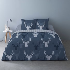 Housse de couette 240x220 flanelle