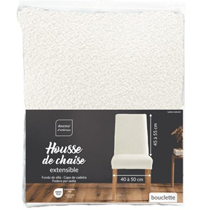 Housse de chaise extensible
