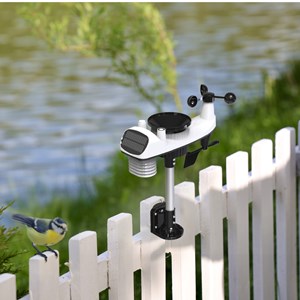 Station météo professionnelle connectée wifi – 8 en 1 + thermomètre&nbsp;hydro