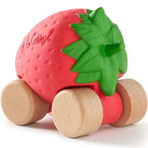 Voiture et jouet de dentition sweetie la fraise