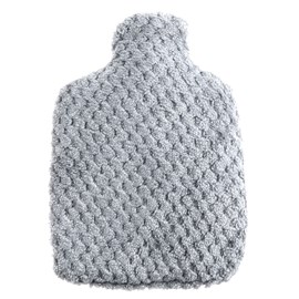 Bouillotte micro-ondes gris paillette