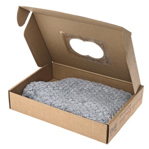 Bouillotte micro-ondes gris paillette