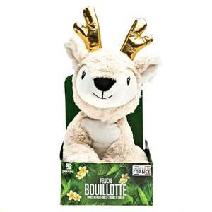 Bouillotte faon rose