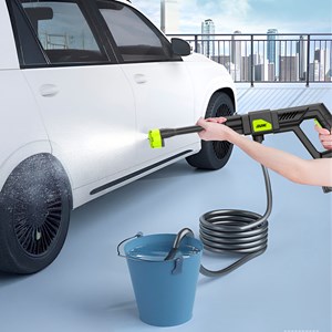 Pistolet de lavage à pression 7 en 1 avec batterie intégrée de 12000 mah.