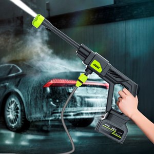 Pistolet de lavage à pression 7 en 1 avec batterie intégrée de 12000 mah.