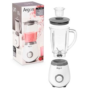 Mixeur blender blanc. Lames en acier inoxydable. 350w de puissance.